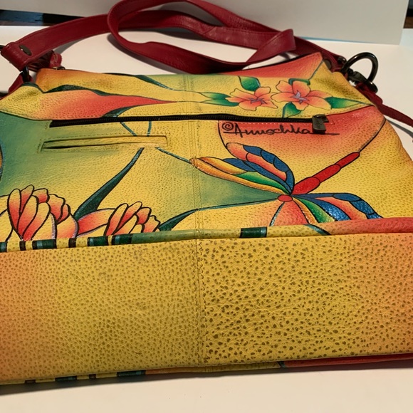 New Anuschka hand painted leather handbag. - Picture 8 of 8